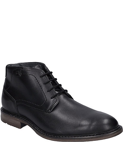 Josef Seibel Men's Earl 04 Leather Lace Up Chukka Boots