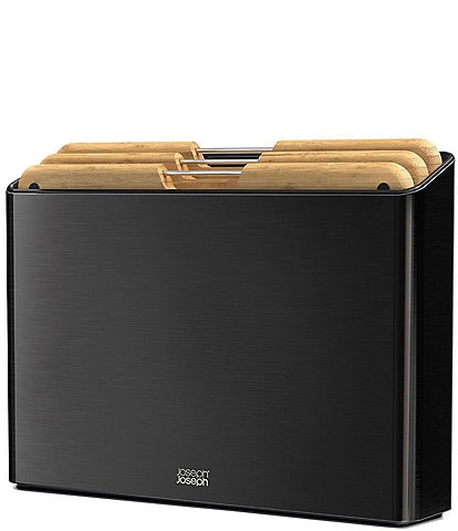 Joseph Joseph Folio Steel Bamboo 3-Piece Cutting Board Set
