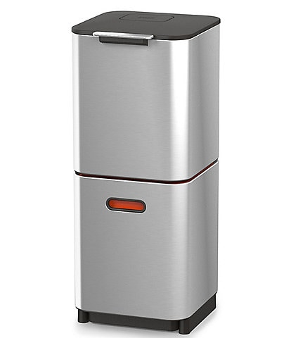 Joseph Joseph Totem Compact 40-litre Waste Separation & Recycling Unit - Stainless