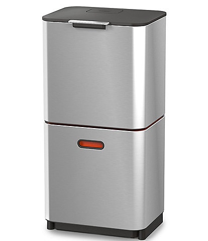 Joseph Joseph Totem Max 60-litre Waste Separation & Recycling Unit- Stainless Steel