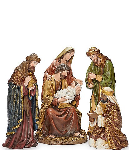 Joseph's Studio by Roman 4-PIece Textured Nativity Set