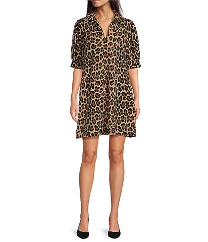 Dillards leopard print dress best sale