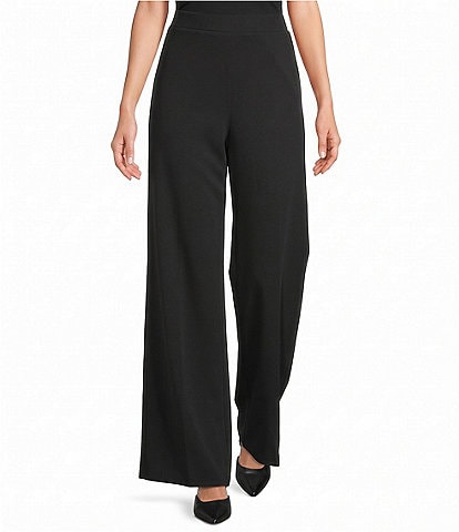 Jude Connally Nicolette Ponte Flat Front Straight Pants