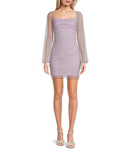 Fashion dillards purple dress juniors