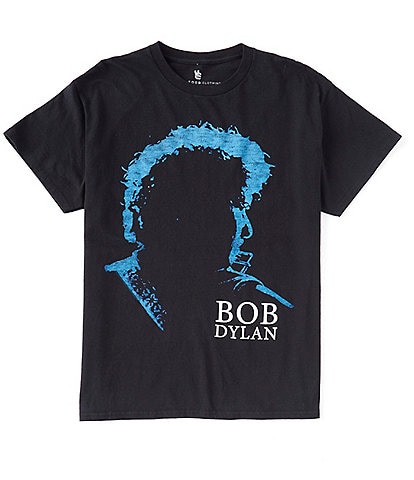 Junk Food Bob Dylan Backlight Short-Sleeve Graphic T-Shirt