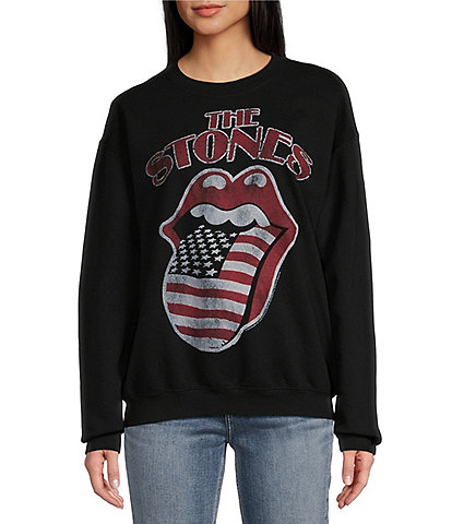 Junk Food Crewneck Long Sleeve The Stones North American Sweatshirt