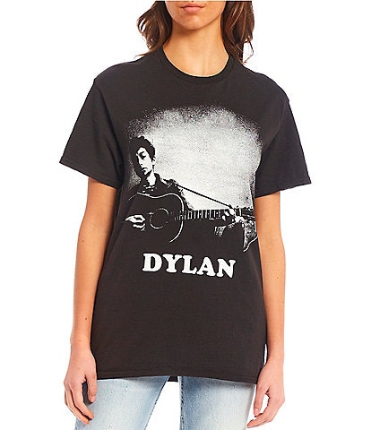 Junk Food Dylan Guitar Graphic T-Shirt