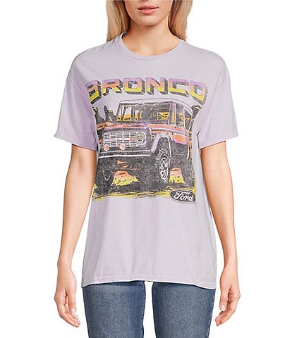 Junk Food Ford Bronco Oversized Graphic T-Shirt