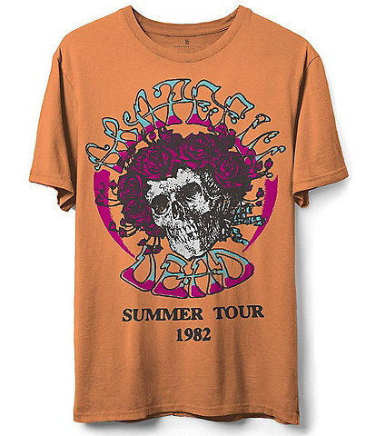 Junk Food Grateful Dead Skull Short Sleeve Graphic T-Shirt