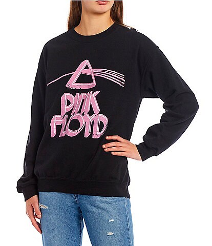 Junk Food Pink Floyd Graphic Pullover Sweatshirt