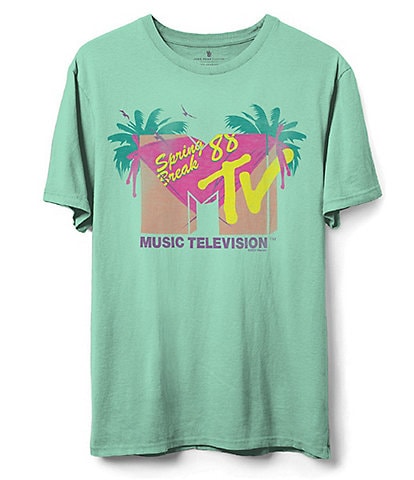 Junk Food Short Sleeve MTV Spring Break 88 Graphic T-Shirt