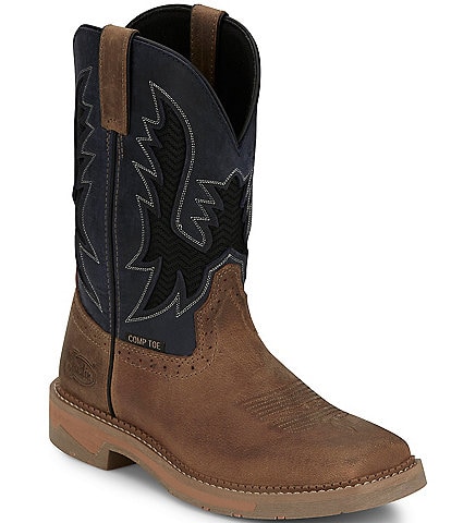 Justin Boots Men's Bolt 11#double; Composite Toe Work Boots
