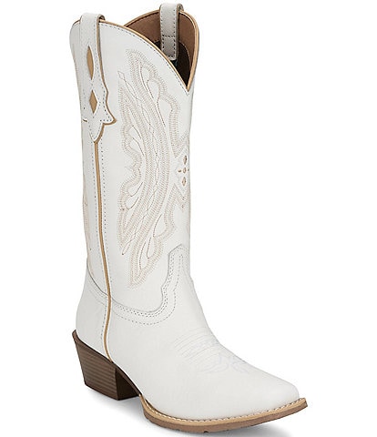 Justin Boots Rae Leather Tall Western Boots