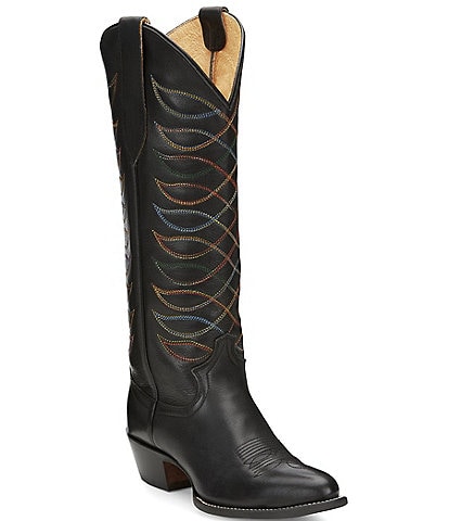 Justin Whitley Leather Western Boots