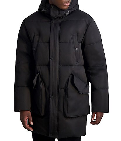 KARL LAGERFELD PARIS Oversized Hooded Parka