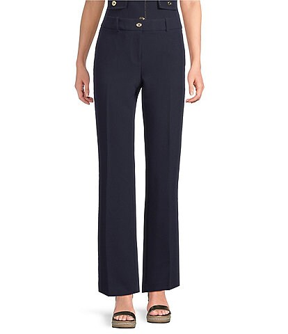 Polish Suiting Flat Front Wide Leg Coordinating Pants