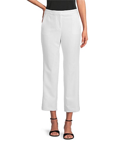 KARL LAGERFELD PARIS Straight Leg Full Length Pants
