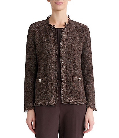 Kasper Long Sleeve Cardigan