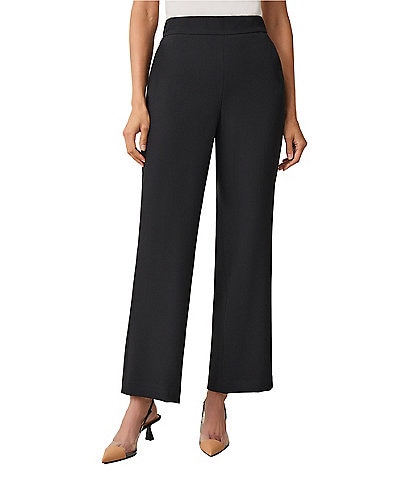 Kasper Petite Size Pull-On Elastic Back Straight Leg Pant