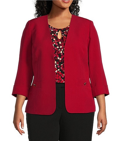 Kasper Womens Plus Size Jackets Blazers Dillard s