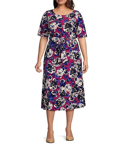 Kasper Plus Size Midi Dresses for Women | Dillards.com