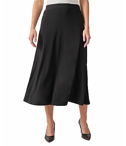 Kasper Pull-On A-Line Maxi Skirt