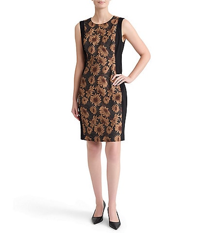 Kasper Sleeveless Mini Sheath Dress