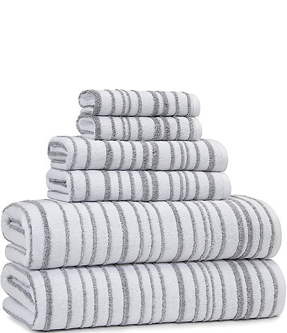 Kassatex Hudson Striped Bath Towel