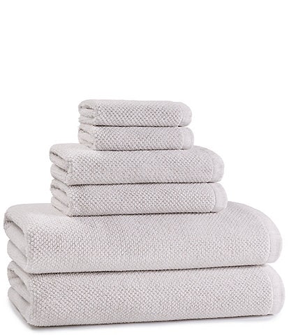Kassatex Lisboa Collection Zero Twist Cotton Bath Towels