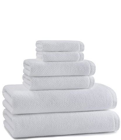 Kassatex Lisboa Collection Zero Twist Cotton Bath Towels