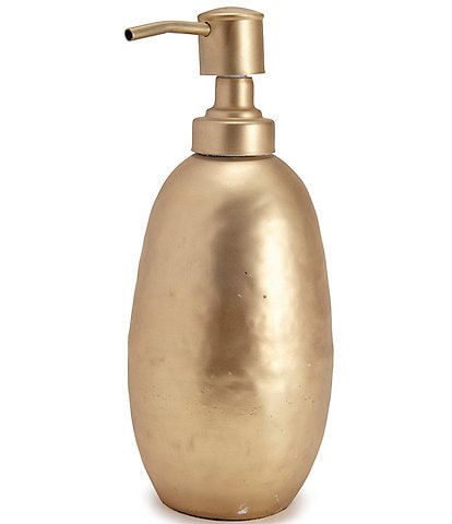 Kassatex Nile Hammered Brass Soap/Lotion Dispenser
