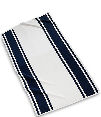 Kassatex Outdoor Collection Mari Stripe Cotton Beach Towel