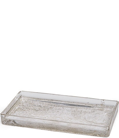 Kassatex Vizcaya Etched Glass Tray
