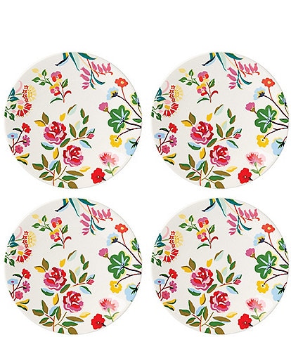 Kate Spade New York Garden Floral Accent Plate Set of 4