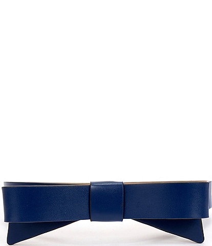 kate spade new york .75#double; Leather Bow Belt