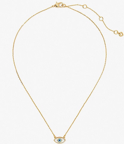 kate spade new york All Seeing Mini Short Pendant Necklace