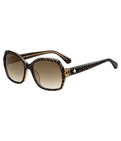 kate spade new york Amberlynn Polarized Round Sunglasses