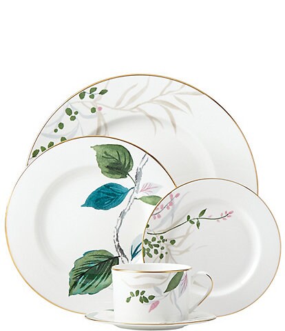 kate spade new york Birch Way Watercolor Floral Bone China 5-Piece Place Setting