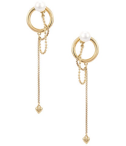 kate spade new york Chain Reaction Stud Front Back Earrings