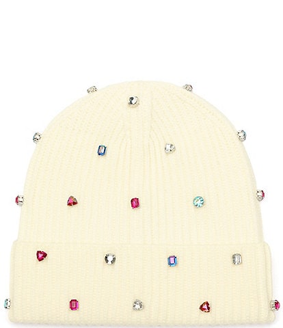 kate spade new york Crystal Embellished Beanie