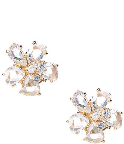 kate spade new york Crystal Paradise Flower Stud Earrings
