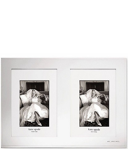 kate spade new york Darling Point Double Wedding Invitation/Photo Picture Frame