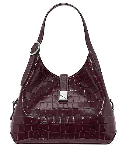 kate spade new york Deco Crocodile Embossed Crossbody Tote Bag