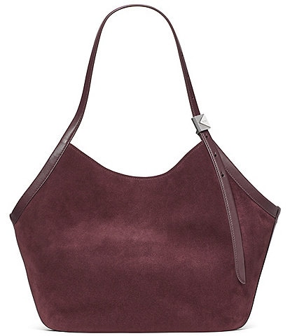 kate spade new york Deco Suede Tulip Tote Bag
