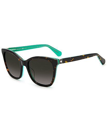 kate spade new york Women's Desi 55mm Butterfly Sunglasses