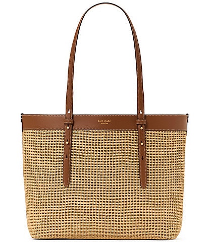 kate spade new york Do It All Large Straw Tote Bag