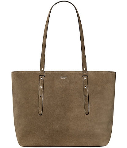 kate spade new york Do It All Suede Zip Tote Bag