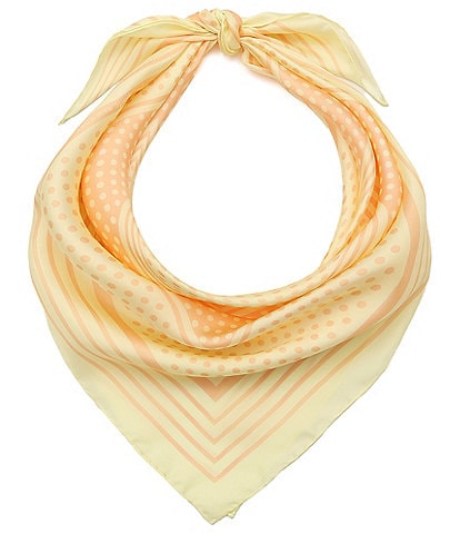 kate spade new york Dotted Silk Square Scarf