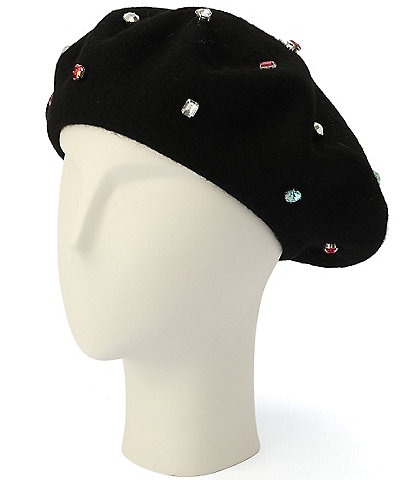 kate spade new york Embellished Beret Hat