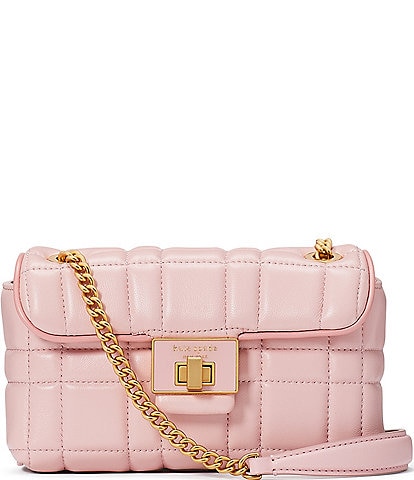 kate spade new york Evelyn Quilted Leather Small Shoulder Crossbody Bag